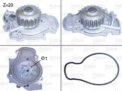 VALEO 506321 Devırdaım Honda Accord 2.0 F20a 1990-1999 19200PT0013 GWP345
