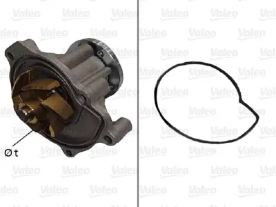 VALEO 506593 Devırdaım Pompası (M166, Om668) A-Class W168 97>04 Vaneo 414 02>05 1662000520