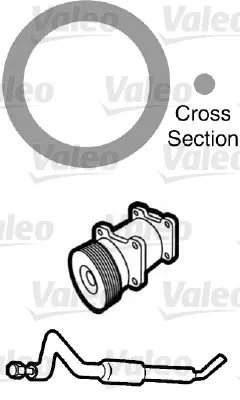 VALEO 509755 Conta Seat X20 1J0820749