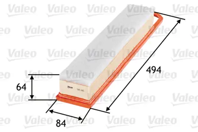 VALEO 585205 Hava Fıltresı Mını R50 R60 Peugeot P207 P308 P3008 P508 P5008 C4 C4 (B7) Ds4 C4 Pıcasso Ds3 Berlıngo 1444XG
