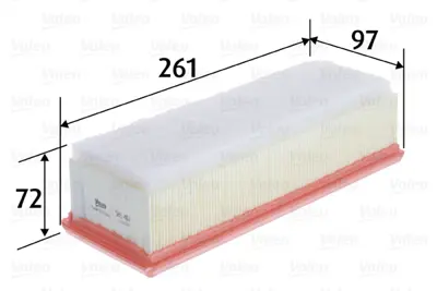 VALEO 585417 Hava Fıltresı Dacıa Duster 8200985420