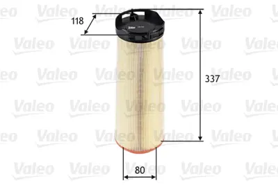 VALEO 585668 Hava Fıltresı A6460940204