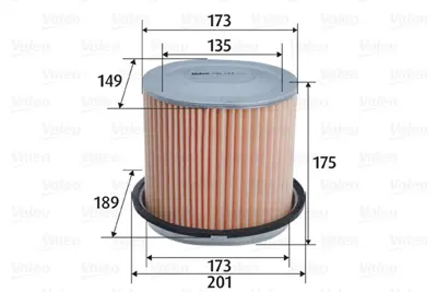VALEO 585764 Hava Filtresi Colt Iı-Lancer 3-4-2.0gti 16v-Elantra 1.5-1.6-Sonata Iı-Starex Yağ Filtresi Binek 2811332510 XD603932