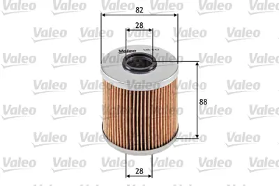 VALEO 586543 Yag Fıltresı Bmw E30 E36 E34 M40 11421727300 5022737