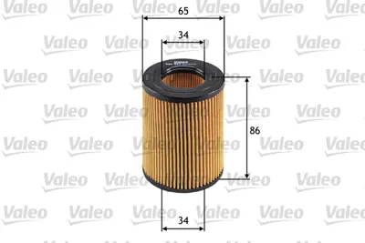 VALEO 586547 Yag Fıltresı Hyundaı Matrıx 1.5 Crdı, Getz 1.5 Crdı 2632027100