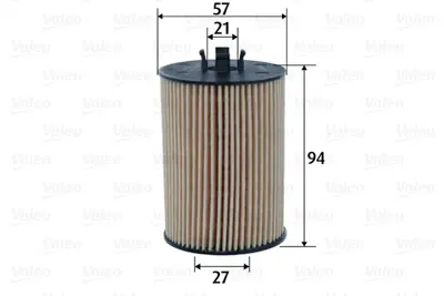 VALEO 586560 Yag Fıltresı A-Class W169 04>12 B-Class W245 05>11 A2661840325