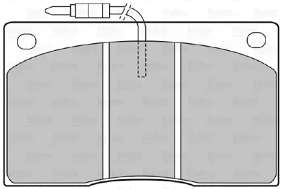 VALEO 598374 On Fren Balatası Master P28d / P30d / P35d / T28d / T30d / T35d 5001000478
