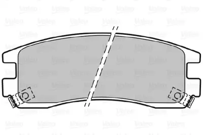VALEO 598459 Arka Fren Balatası (Tk) Sıntra 96 99 2,2 Dtı / 2,2 I / 3,0 I 1605939 88967229