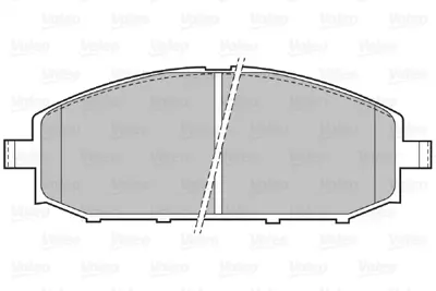 VALEO 598524 On Fren Balatası Patrol Gr Iı 2,8td 3,0 Dtı 98>03 D1060VS21A