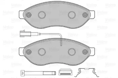 VALEO 598891 On Fren Balatası Ducato Boxer Jumper 2,2hdı 2,2d 100 Multıjet 2,3d 120 3,0d 14q Fıslı 06> 1623842480 77366017