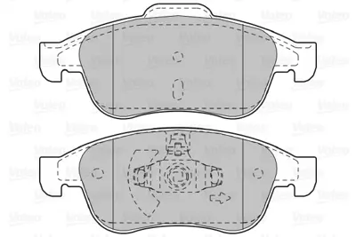 VALEO 601045 On Fren Balatası Fluence Megane Iıı Scenıc Iıı 1,5dcı / 1,6ı / 1,9dcı 09> 4106000Q1L 440603905R