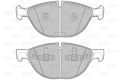 VALEO 601128 Fren Balatası On Bmw E70 E71  34116791514