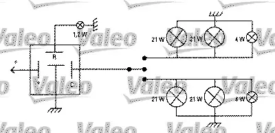 VALEO 641421 Flasor Unıversal 12v Sae 7595406