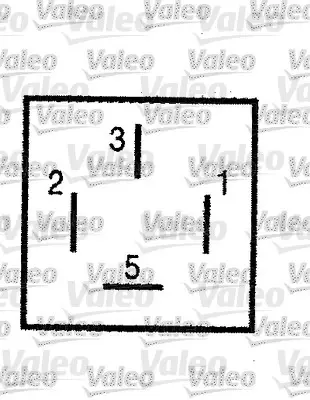 VALEO 643601 Kubık Role 25a 12v 48126230 7905522210
