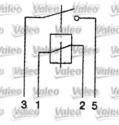 VALEO 643601 Kubık Role 25a 12v 48126230 7905522210