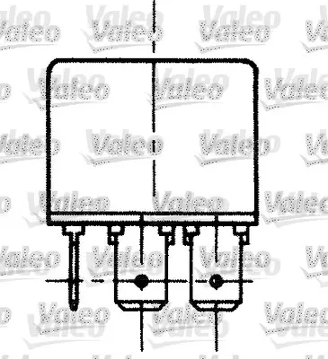 VALEO 643601 Kubık Role 25a 12v 48126230 7905522210