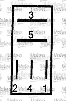 VALEO 643824 Role 12v 15 / 25a 1rt A Rezıstans 