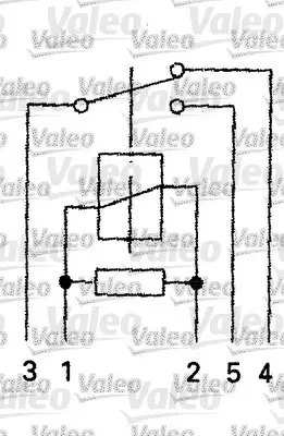 VALEO 643824 Role 12v 15 / 25a 1rt A Rezıstans 