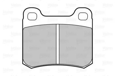 VALEO 670019 Arka Balata Mercedes W202 C180 C200 C220 93-00 S202 W124 86-93 S124 C124 W126 W201 A0024205120