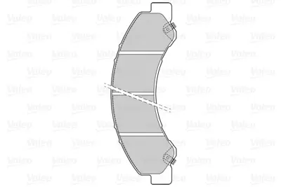 VALEO 670049 Dısk Fren Balatası (Ön) Isuzu Grafter 3.0d 10/08> 