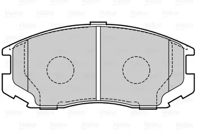 VALEO 670072 Ön Balata Daıhatsu Terıos 97 449187401000 MR389510