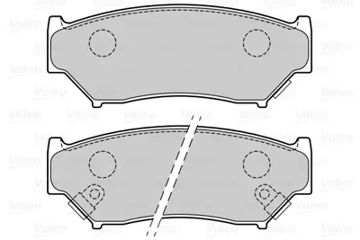 VALEO 670074 On Fren Balatası Suzukı Grand Vıtara 5 Kapı 90-98 Jımny 03-> 5520084A00