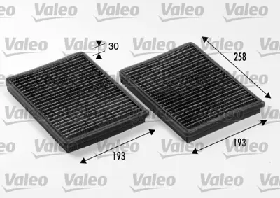 VALEO 698246 Polen Fıltresı Bmw E39 Karbonlu 64319216589