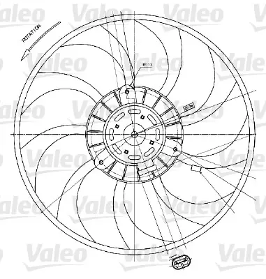 VALEO 698424 Fan Motoru Master 01 Movano 01 1.9dcı-2.2dcı-2.5dcı Klimalı 4501134 7701209232