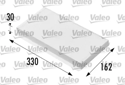 VALEO 698711 Polen Fıltresı Vectra C 04> Corsa C 00> Combo C 01> Tıgra 04> Sıgnum 03> / 9-3 02> 51805219 6808601 93172299
