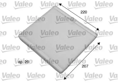 VALEO 698769 Polen Fıltresı Volvo S40 V40 99> 31369416