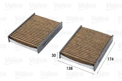 VALEO 701017 Polıfenol Kabın Fıltresı Alfa 147, 156 