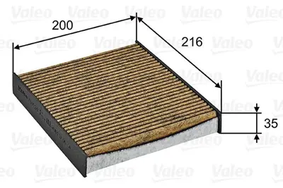 VALEO 701026 Polen Fıltresı Clıo Iv Symbol Sandero Iı Logan Iı 0,9 / 1,2 / 1,5dcı 272773151R