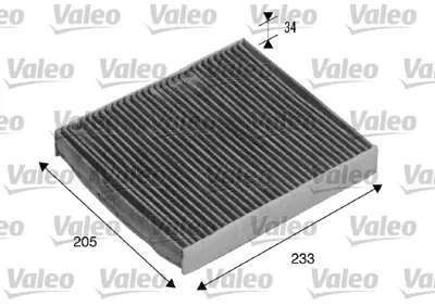 VALEO 715511 Polen Fıltresı Focus Iı 1,4 16v / 1,6tdcı / 1,8 / 2,0tdcı / 1,6 04 />volvo C30 V70 Iı S40 Iı V50 04  1494691