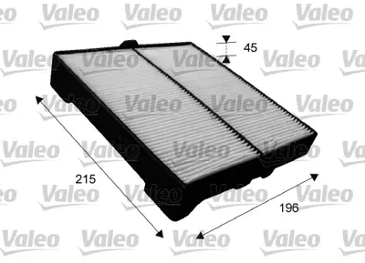VALEO 715651 Kabin Filtresi Subaru Forester Iı B72005M000 G3010SA100