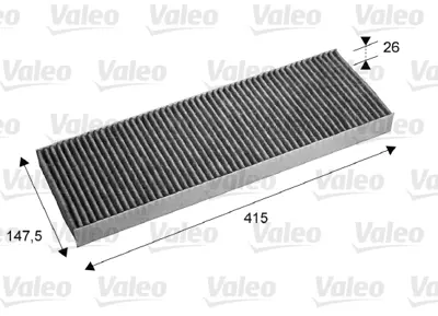 VALEO 715675 Kabin Filtresi Opel Vectra B Ca 6808616