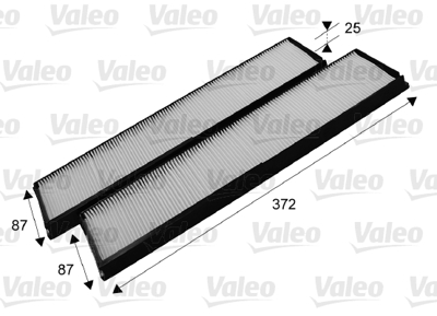 VALEO 715684 Kabin Filtresi Mercedes E-Class Pa A1248350047