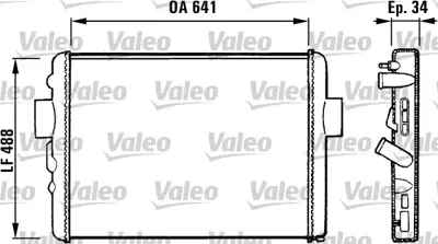 VALEO 731572 Radyator Iveco Daıly Iıı 8MK376720361 93825378