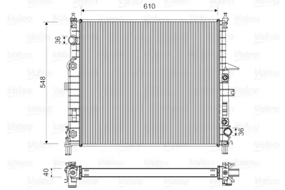 VALEO 732315 Motor Su Radyatoru Ml-Class W163 98>05 A1635000003