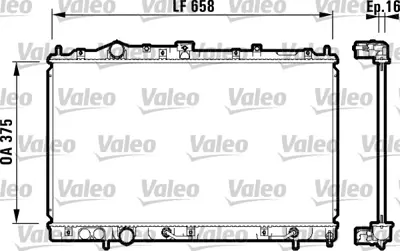 VALEO 732613 Motor Su Radyatoru Colt 1,3 96>00 MR299619