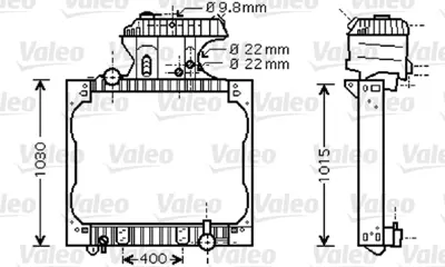 VALEO 733429 Radyator Man Tg A 04 / 00> 