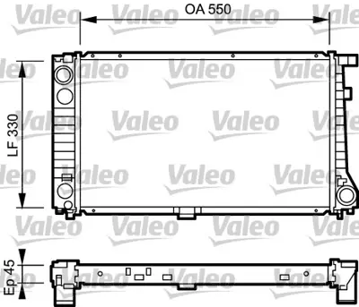 VALEO 734289 Motor Su Radyatoru Bmw E36 3.18 Tds 17112245511