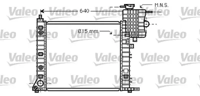 VALEO 734668 Motor Su Radyatoru (Klımalı / Otomatık) V-Class 638/2 96>03 Vıto 638 96>03 A6385012801