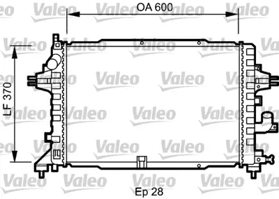 VALEO 735080 Motor Su Radyatoru Astra H Mt Z13dth Z17dtr Z19dth Z20leh 1300271