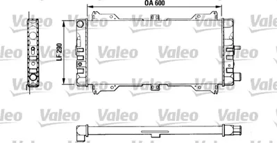 VALEO 811047 Radyatör Orıon 1.6/1.6 I 6138600