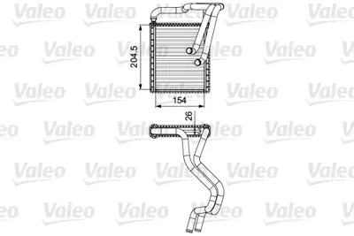 VALEO 812430 Kalorıfer Radyatoru I30 Ceed 1,4 / 1,6 07> 971381H500