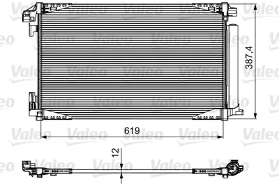 VALEO 814027 Kondenser Toyota C-Hr 88450F4010