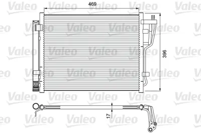 VALEO 814070 Kondenser Kıa Ceed 976062L600