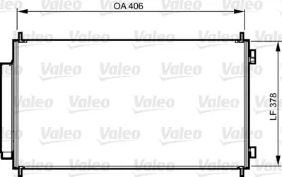 VALEO 814232 Klıma Radyatoru Honda Cr V Iıı 07>12 80110SWAA01
