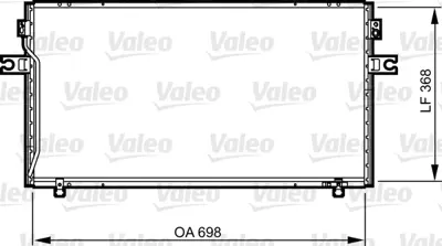 VALEO 814256 Kondenser Nıssag Maxıma Qx 921101L020