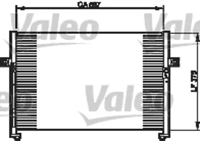 VALEO 814336 Kondenser Hyundaı H 1 / Starex 976064A000